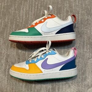 Nike Court Borough Low Recraft Big Kids' Shoes FQ8373-902 Size 4.5Y Multi-Color